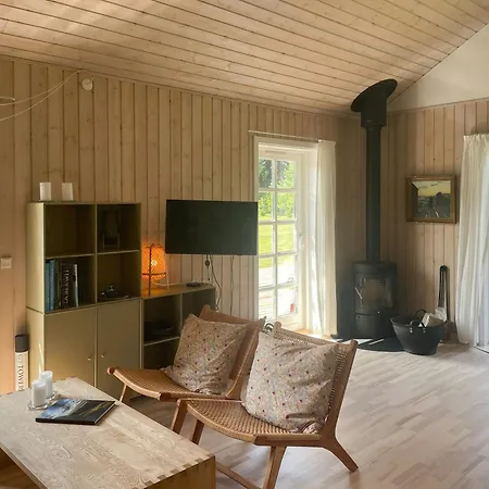 Family-friendly Summer House In Scenic Odsherred Tatil Evi Hove Strand
